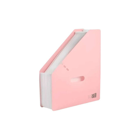 Organizador archivador para papeles colores pastel Rosado