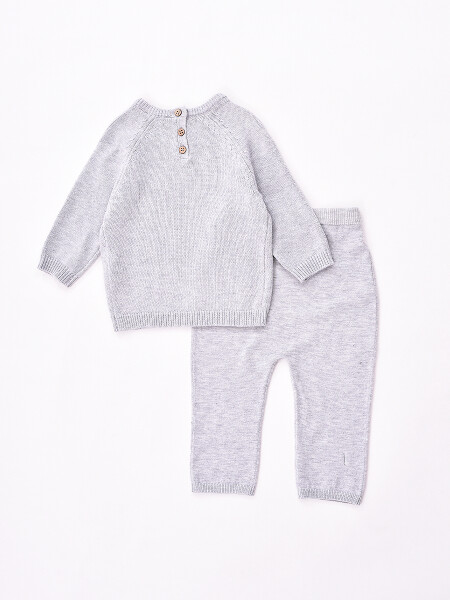 CONJUNTO BLAI GRIS CLARO