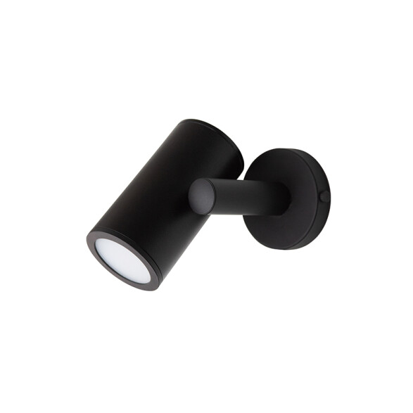 Spot pared direccionable alu.negro exterior 1xGU10 BM4000