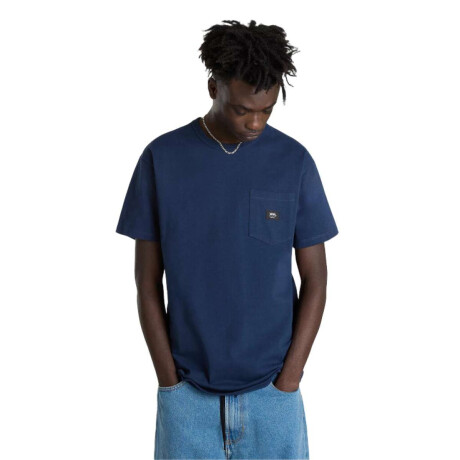 Remera Vans Off The Wall Ii Pocket Azul