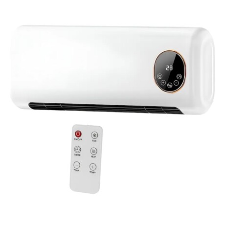 Calefactor De Pared Con Display + Accesorio Para Secar Ropa Calefactor De Pared Con Display + Accesorio Para Secar Ropa