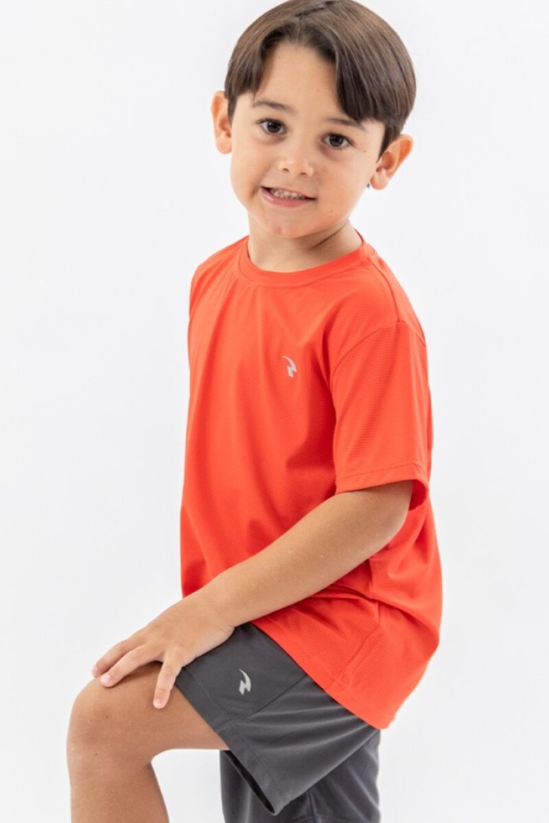 Remera Infantil. Rojo