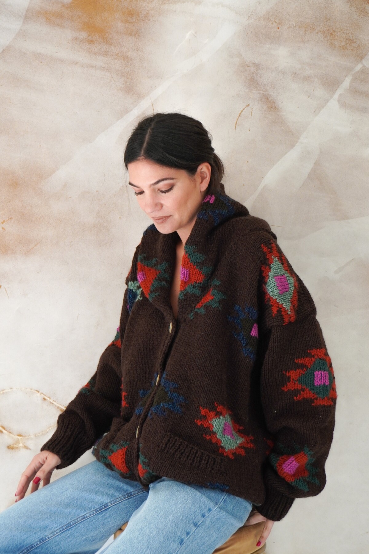 Saco Sony Lana Chocolate