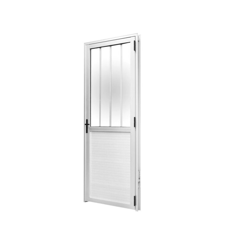 Puerta aluminio 0.80 x 2.00 standard izquierda