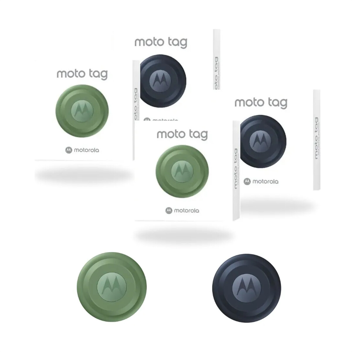 Tag Motorola Moto Tag Pack X4 Bluetooth Localizador - TAG MOTOROLA MOTO TAG PACK X4 DF 