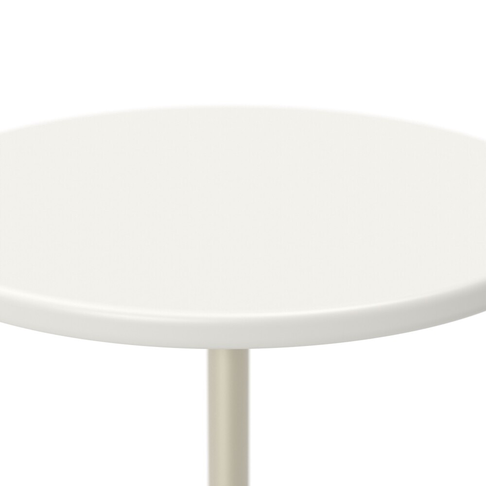 Mesa Lateral - ORB Blanco Grande 60,5 cm