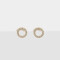 Aros Pasantes Con strass Aros Con Strass - Dorado