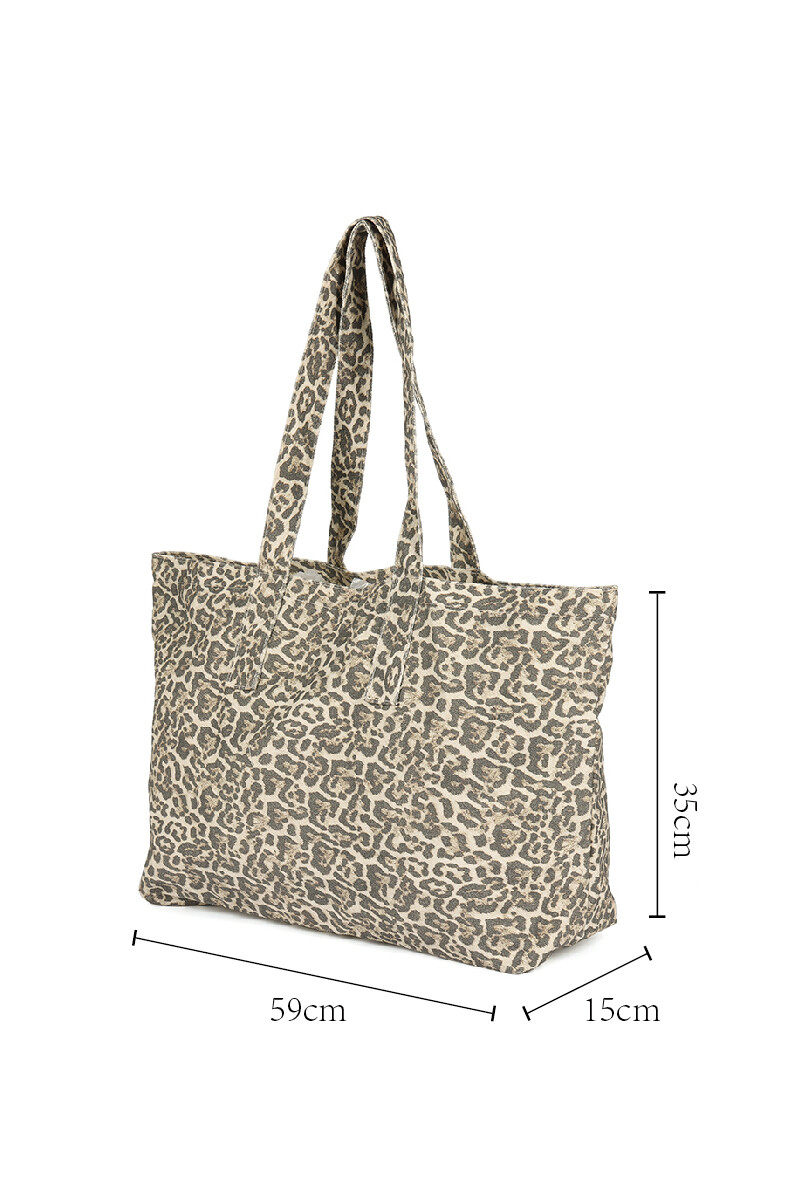 Bolso Albertina Print leopardo