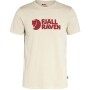Polo Fjallraven Logo Hombre Chalk White