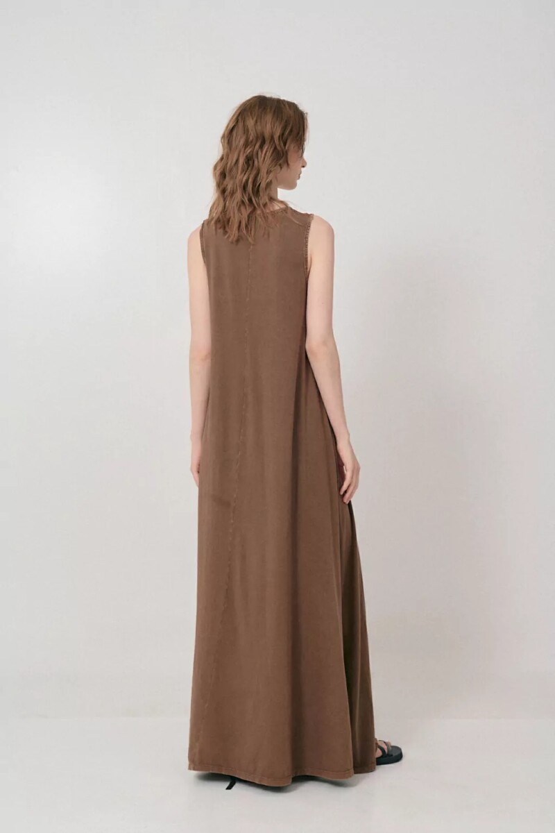 VESTIDO AKIRA Marron