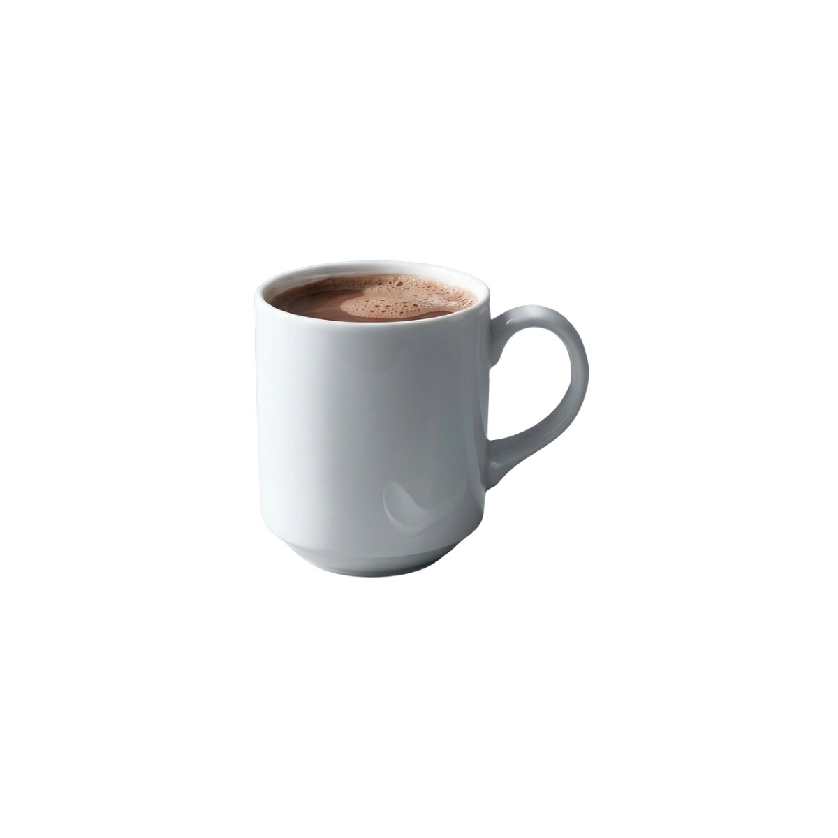 Taza Mug de Porcelana Blanca 336 ml Actualite 