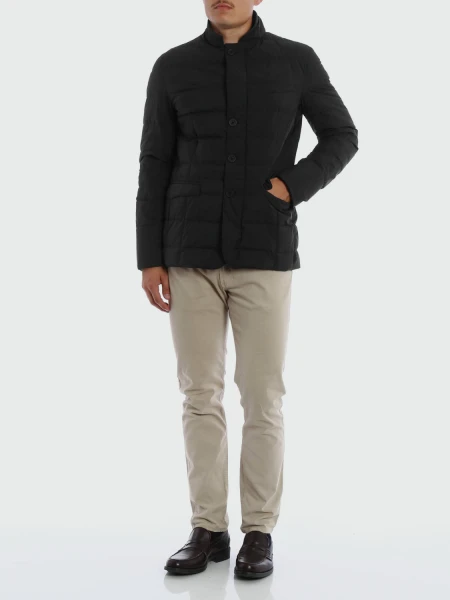 Herno-Chaqueta de Vestir rellena de plumas, Gortex Negro