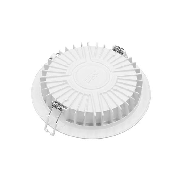 Downlight LED redondo 15W cálido Ø116mm blanco NV2150