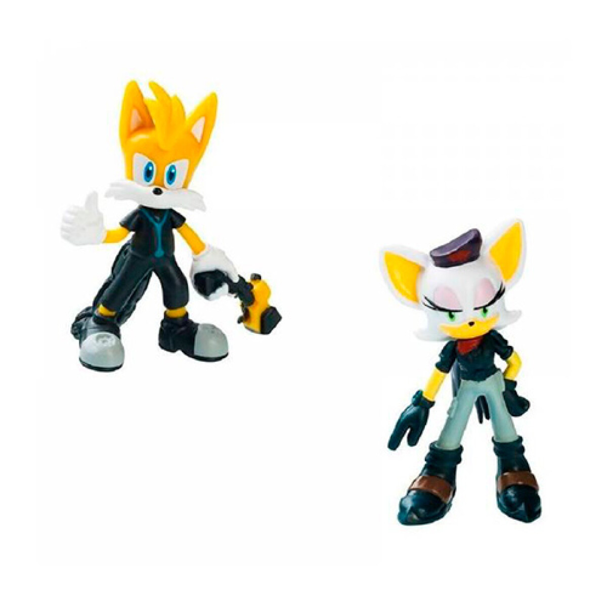 Pack X2 Figuras Serie Sonic SON2015 - REBEL-ROUGE-TAILS 