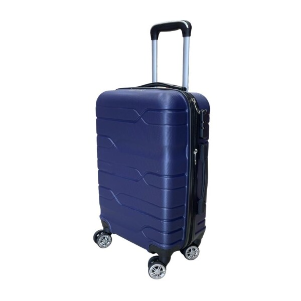 Juego Set Valijas Fibra x3 Azul