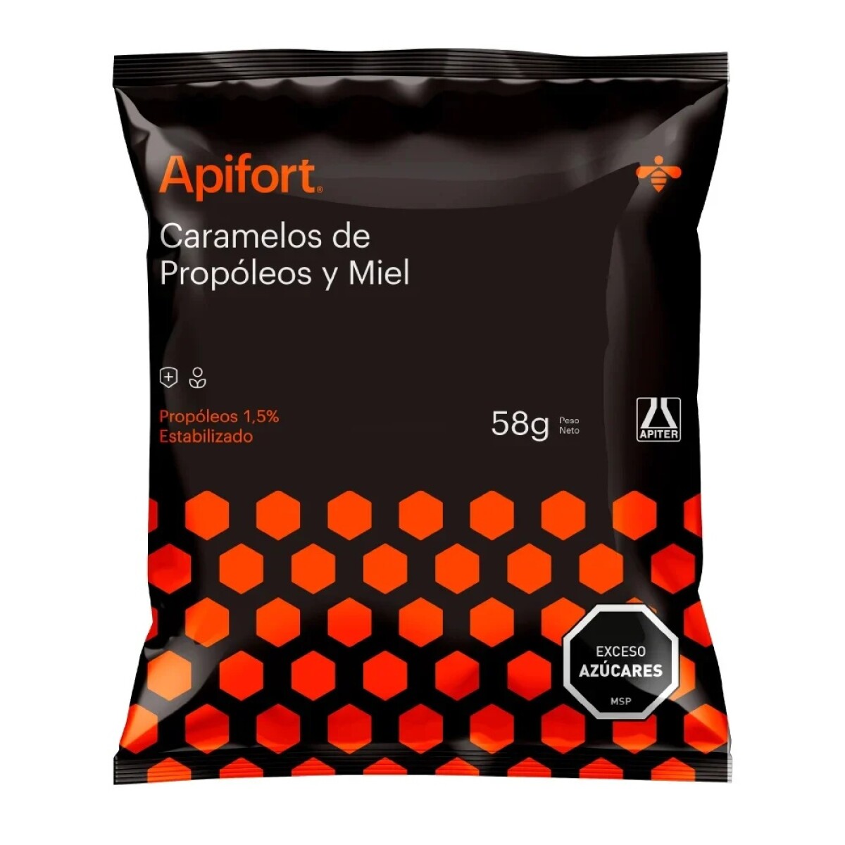 Caramelos Apifort Propóleo Y Miel 8 Uds. 