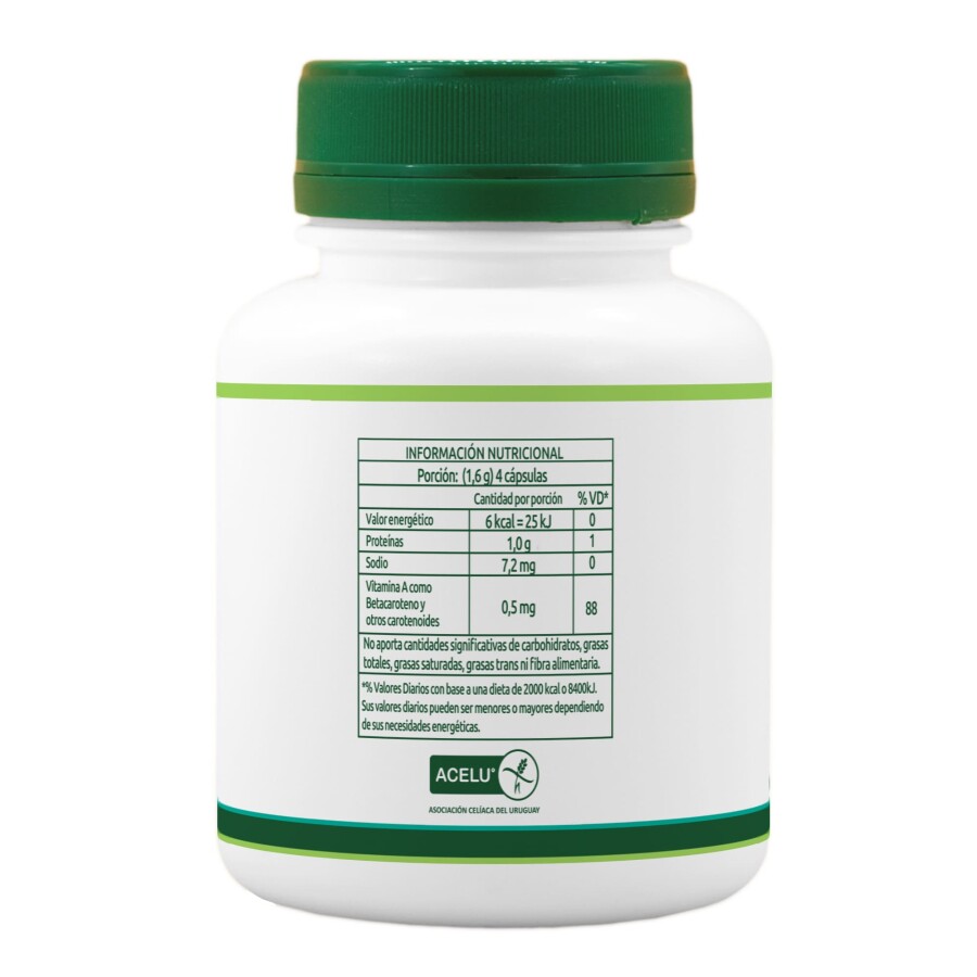 Alga Espirulina 400 en cápsulas Alga Espirulina 400 en cápsulas