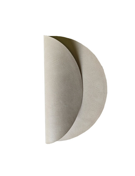 INDIVIDUAL PVC SIMIL CUERO D38CM NATURAL INDIVIDUAL PVC SIMIL CUERO D38CM NATURAL