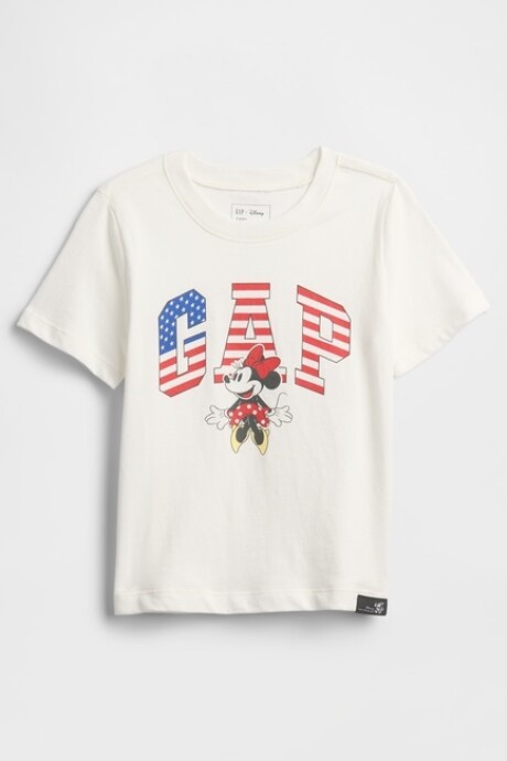 Remera Logo Gap Disney Toddler Niña Sp Dis Usa Su25