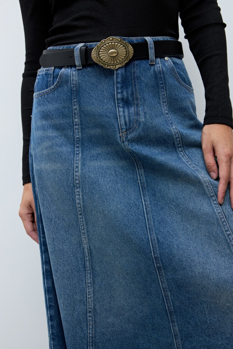 Cinturón western - negro 