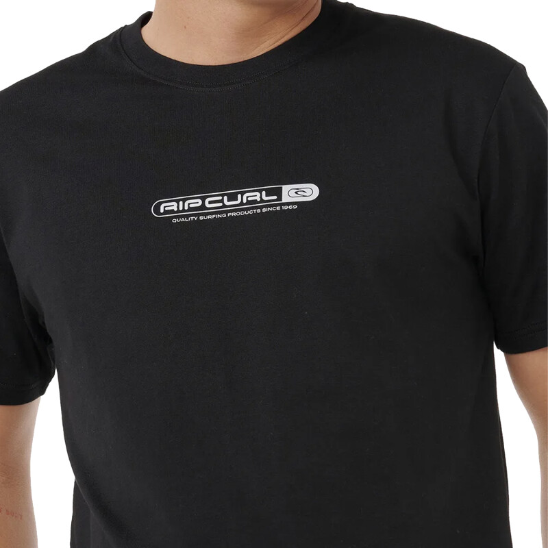 Remera Rip Curl Vaporcool Test Tube - Negro Remera Rip Curl Vaporcool Test Tube - Negro