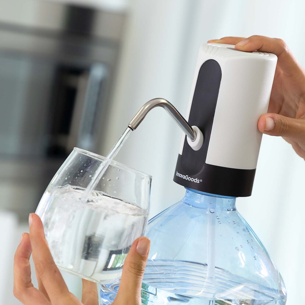 DISPENSADOR AGUA AUTOMÁTICO ABS-Y-ACERO-INOXIDABLE BLANCO INNOVAGOODS