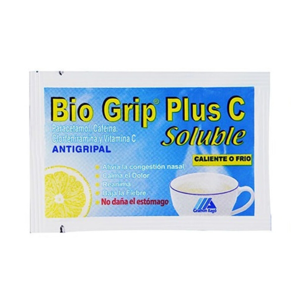 Bio Grip Plus Soluble 30 Sobres – Refuerzo Inmunológico con Vitaminas y Zinc 