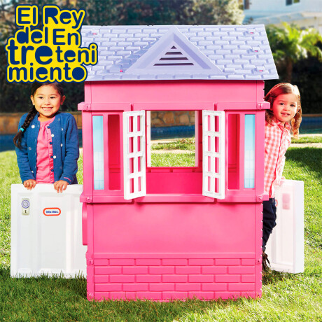 Casa Casita De Juegos Infantil Little Tikes N1 Usa Rosado