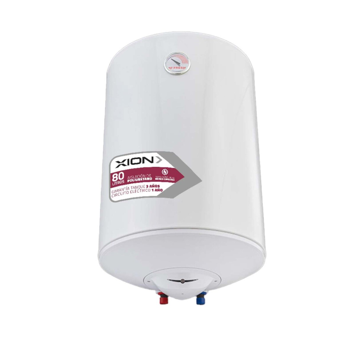 TERMOTANQUE XION - ACERO 80L XI-CAL88 