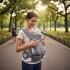 Mochila porta bebe Hoody Kikkaboo gris