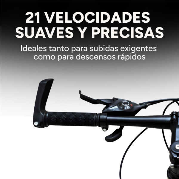 Bicicleta Kajla Montaña Mtb Rod 26 Frenos De Disco 21 Veloc Color Blanco