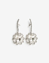 Aros Colgantes Largos Metal Aros Colgantes Largos - Plateado Rodio