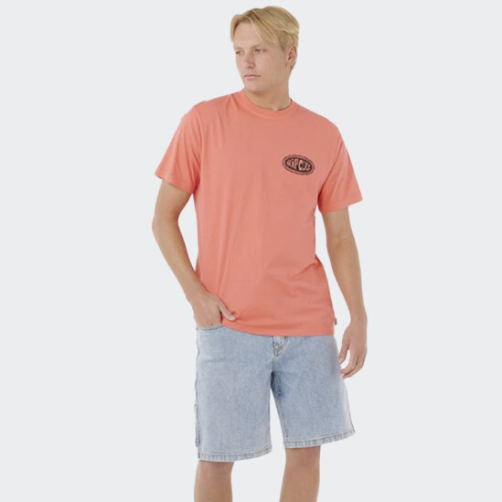Remera Rip Curl Raw Energy De Oval Rosado