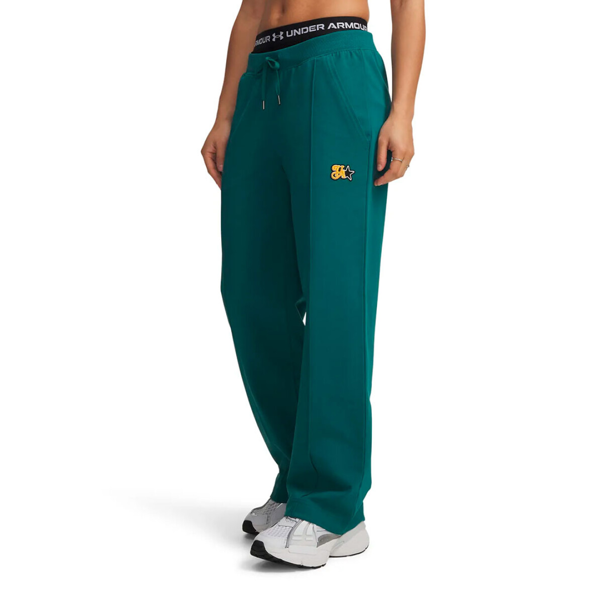 Pantalon de Mujer UNDER ARMOUR Sport Terry Trend - Verde 