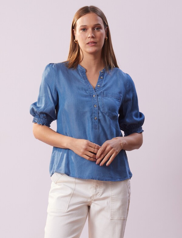Blusa Lyocell JEAN
