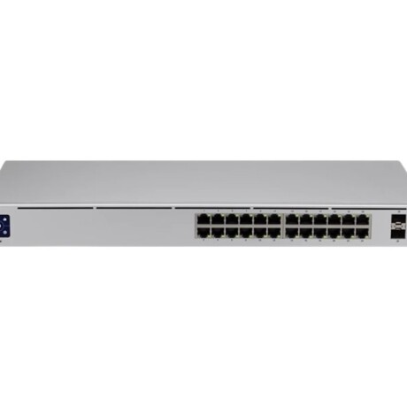 Ubiquiti UniFi Switch USW-24 - Conmutador - Gestionado - 24 x 10/100/1000 + 2 x Gigabit SFP - montaje en rack, sobremesa Ubiquiti UniFi Switch USW-24 - Conmutador - Gestionado - 24 x 10/100/1000 + 2 x Gigabit SFP - montaje en rack, sobremesa