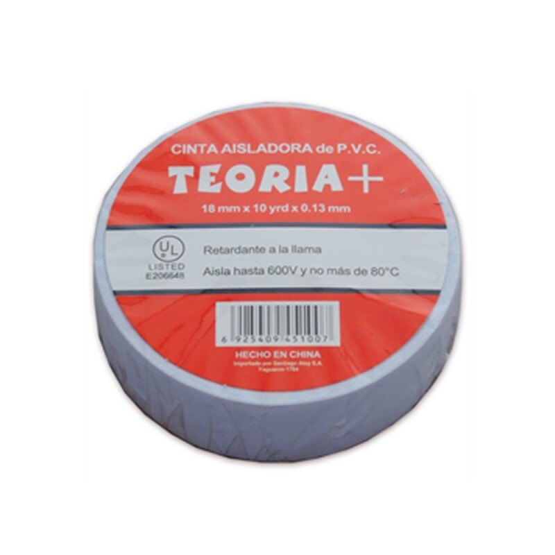 Cinta Aisladora Blanca Teoría+ #CINTA AISLADORA BLANCA TEORÍA+