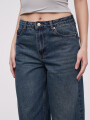 Pantalon Maca Azul Grisaceo
