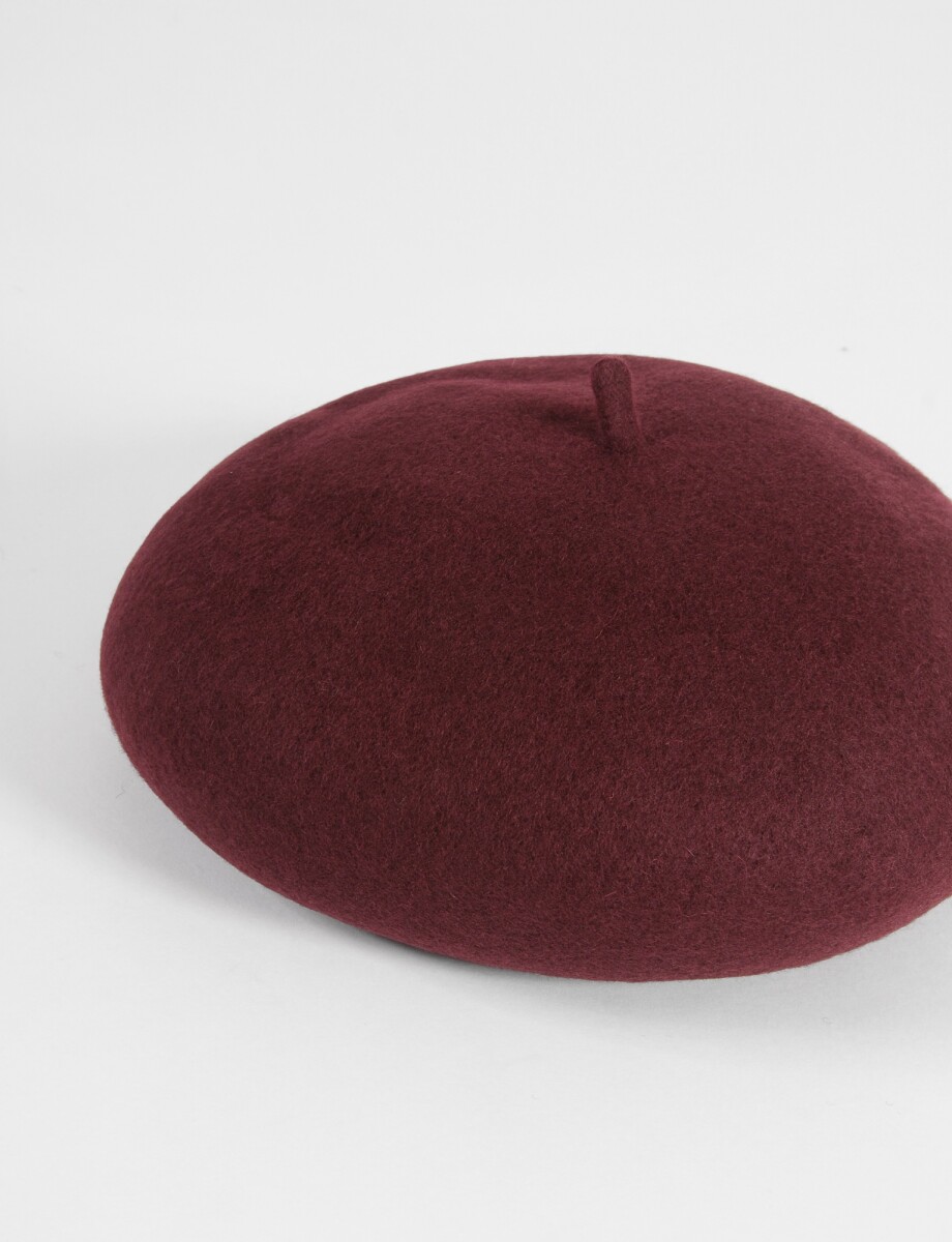 Boina classic - bordo 