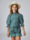 Blusa De Flores Verde