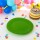 Plato 18 cm. diametro paquete x 10 VERDE