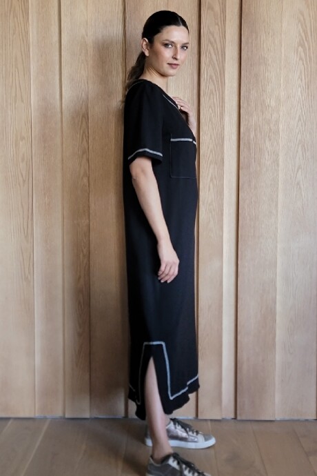 Vestido Arrecife Cotton Negro