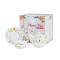 Juego De Té Floral Multicolor