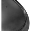 Plato de melamina negro 34 cm Plato de melamina negro 34 cm