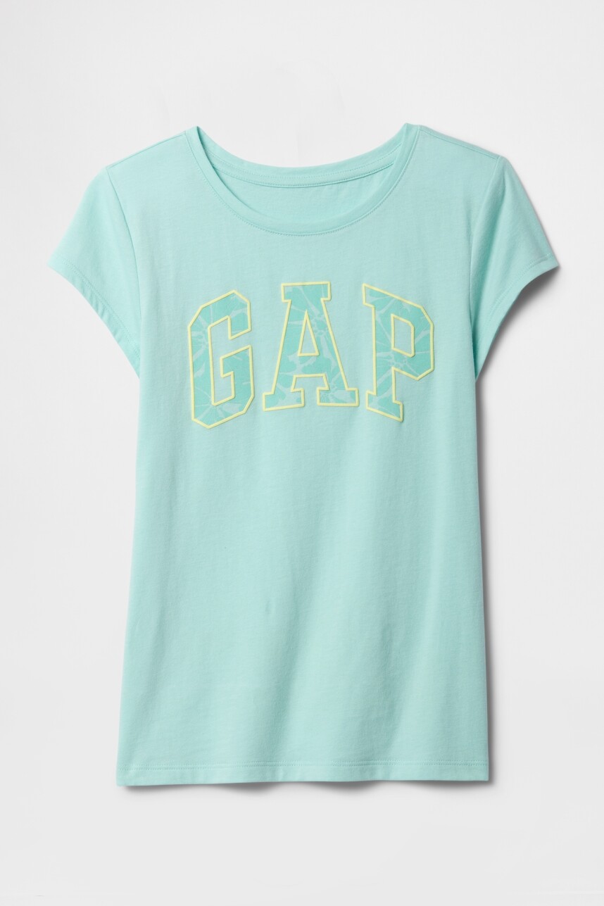 Remera Logo Gap Niña Surf Spray