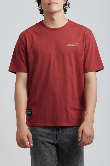 T-SHIRT M/C CROUD DIXIE Ladrillo