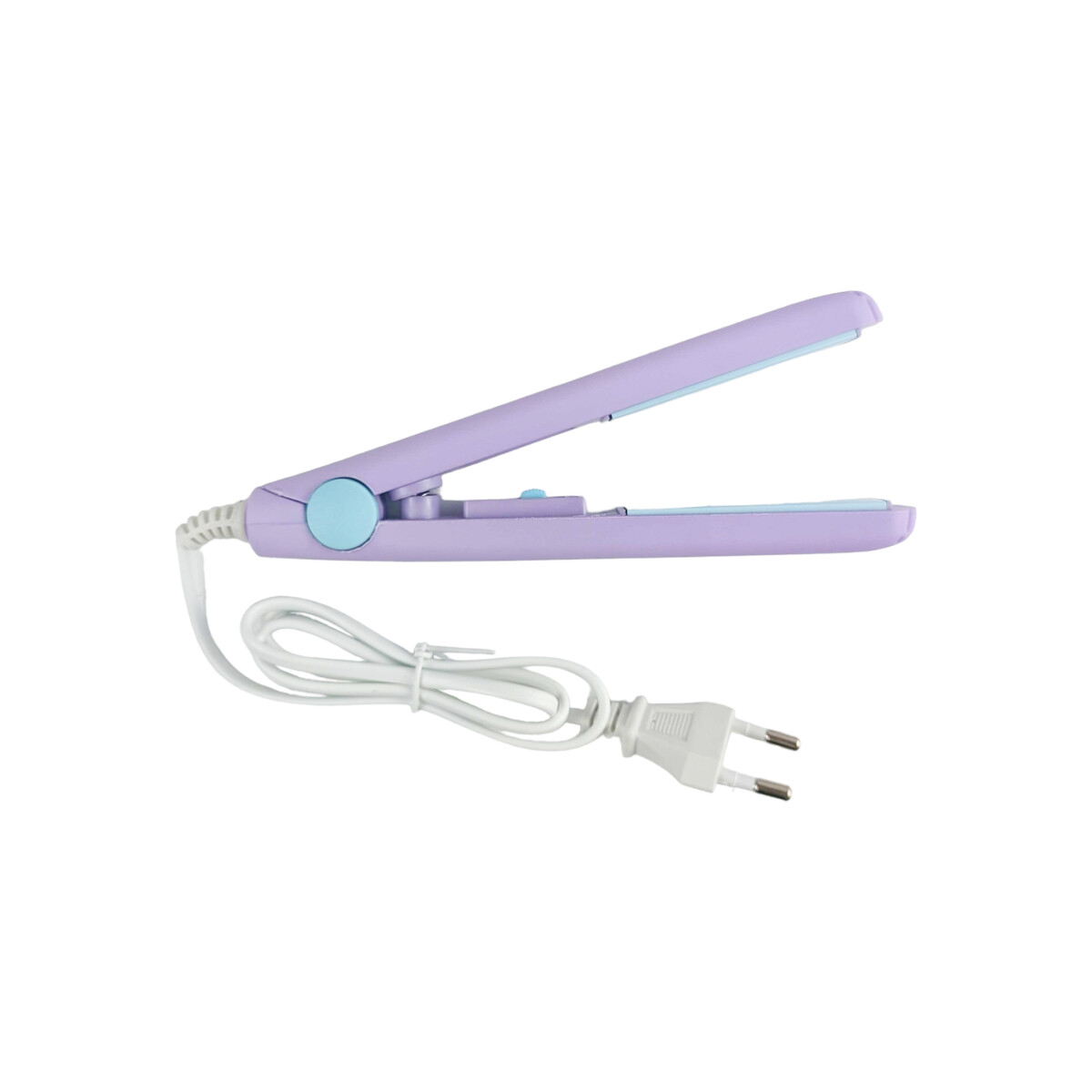 Planchita mini para el pelo con estuche - Lila 