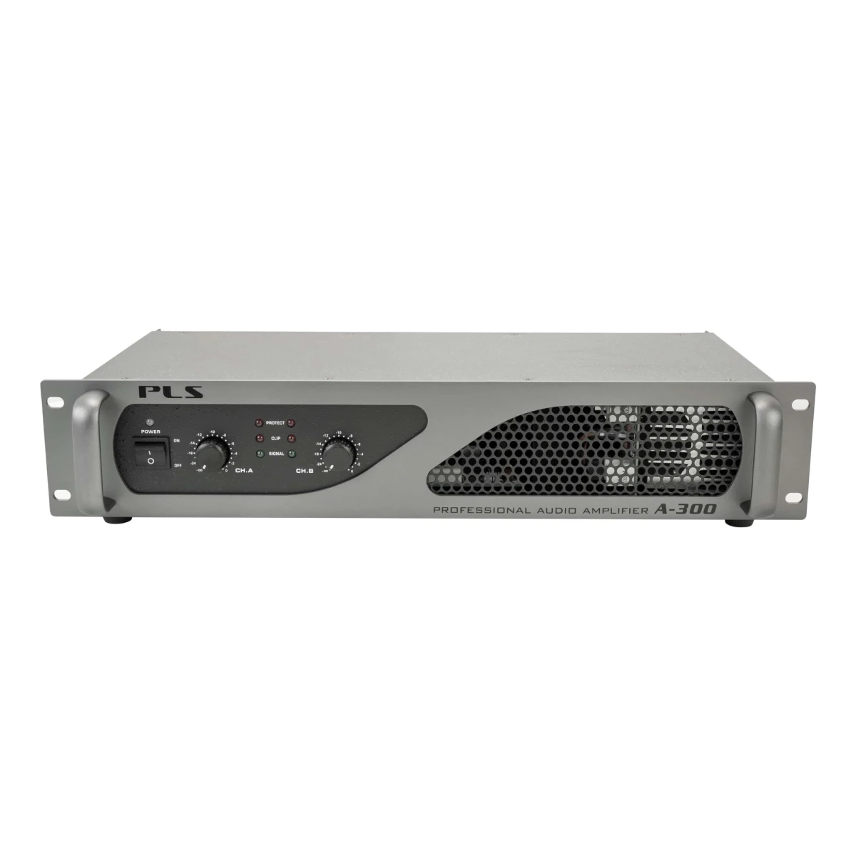 Potencia Pls A300 2x150w En 4 Ohms 8 Kg. 