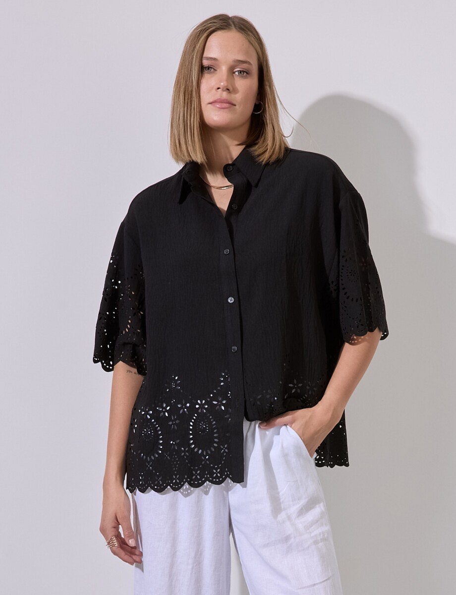 Camisa Calada - Negro 