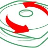 Tupper Maped para micro Rojo